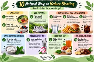 10 Natural Ways to Reduce Bloating and Gas