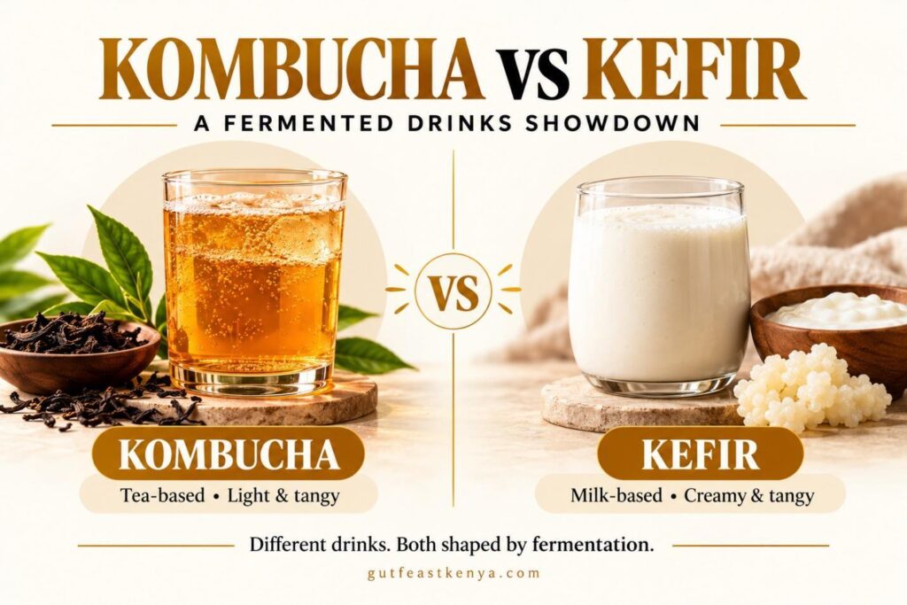 Kombucha Vs. Kefir: What’s the Difference?