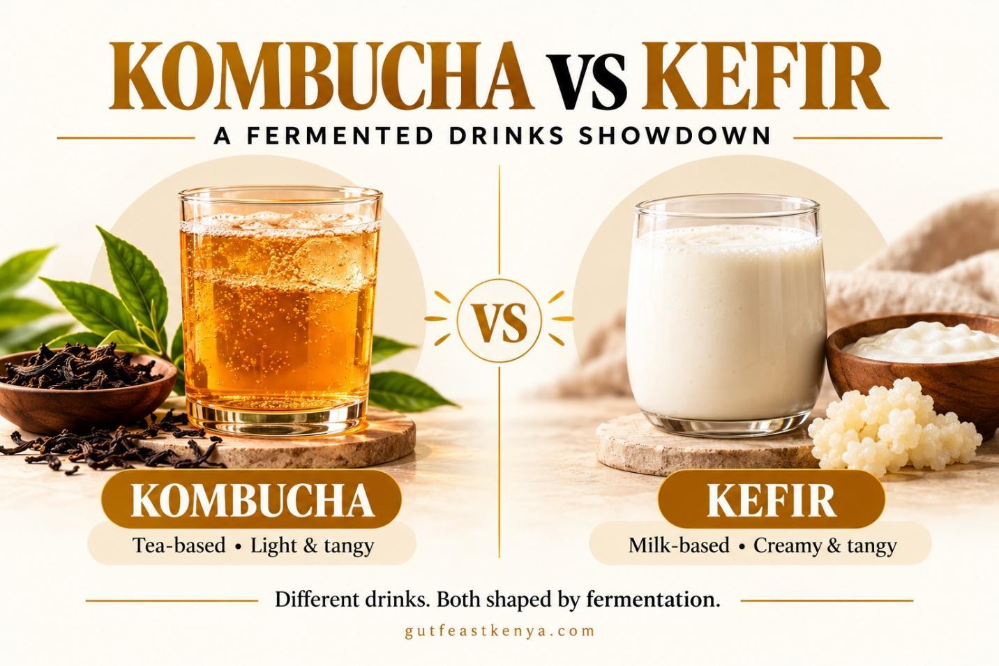 Kombucha Vs. Kefir: What’s the Difference?